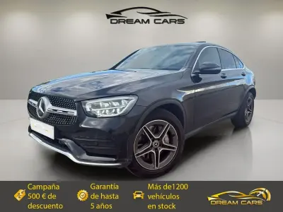 Usado Mercedes GLC220 194 CV (142 kW) 2020 Negro SUV