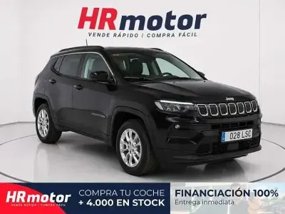 Occasion Jeep Compass Longitude 130 PK (95 kW) 2021 Zwart SUV