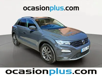 Usado VW T-Roc Advance 110 CV (80 kW) 2021 Gris SUV