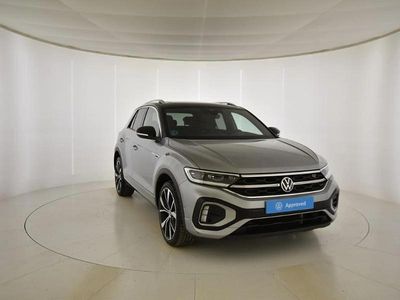 Usado VW T-Roc R-line 150 CV (110 kW) 2022 Gris/plata SUV