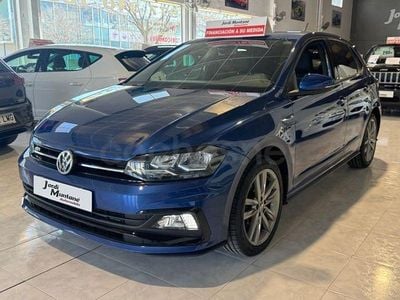 Usado VW Polo R-line 95 CV (69 kW) 2021 Azul Utilitario