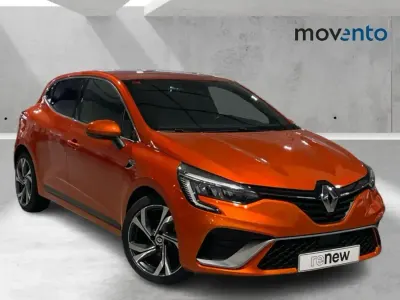 Usado Renault Clio RS Line 91 CV (66 kW) 2021 Naranja Utilitario