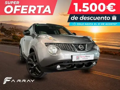 Usado Nissan Juke N-TEC 117 CV (86 kW) 2013 Gris / plata SUV