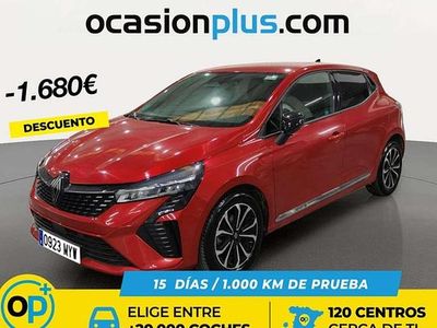 Usado Renault Clio V Techno 91 CV (66 kW) 2025 Rojo Utilitario