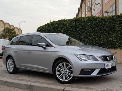 Usado Seat Leon XCELLENCE 130 CV (95 kW) 2020 Gris Familiar