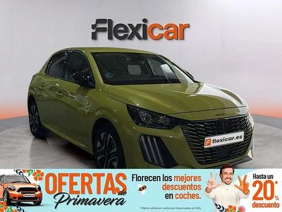 Usado Peugeot 208 Allure 100 CV (73 kW) 2025 Verde Utilitario