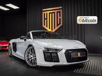 Usado Audi R8 Spyder 540 CV (397 kW) 2018 Blanco Descapotable