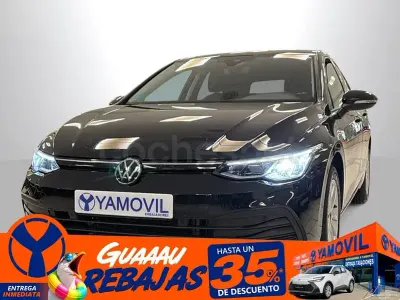 Usado VW Golf VIII Life 110 CV (80 kW) 2023 Negro Berlina
