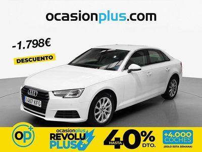 Usado Audi A4 Advanced 150 CV (110 kW) 2017 Blanco Berlina