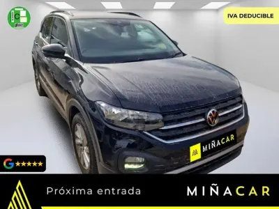Usado VW T-Cross Advance 110 CV (80 kW) 2022 Negro SUV