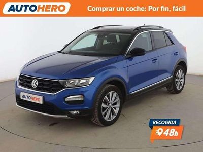 Usado VW T-Roc Advance 150 CV (110 kW) 2019 Azul SUV