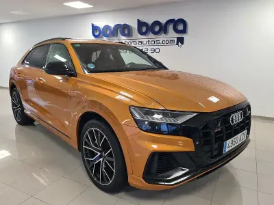 Usado Audi Q8 S-Line 435 CV (319 kW) 2019 Naranja SUV