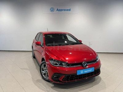 Usado VW Polo R-line 95 CV (69 kW) 2021 Rojo Utilitario