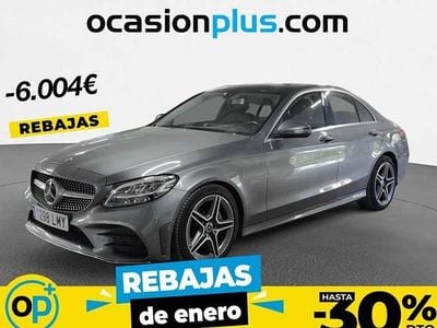 Gris Usado 2021 Mercedes C200 AMG Berlina | 24.880 € (Super precio)