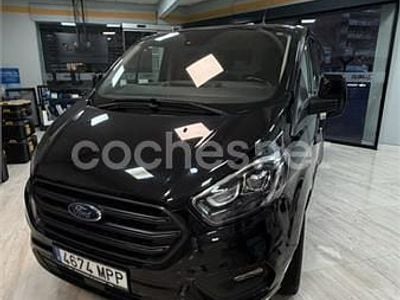 Usado Ford Transit Custom Limited 150 CV (110 kW) 2020 Negro Monovolumen