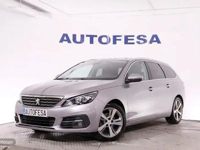 Usado Peugeot 308 SW Allure 130 CV (95 kW) 2019 Gris Familiar