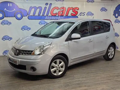 Usado Nissan Note Visia 88 CV (64 kW) 2009 Gris / plata Utilitario