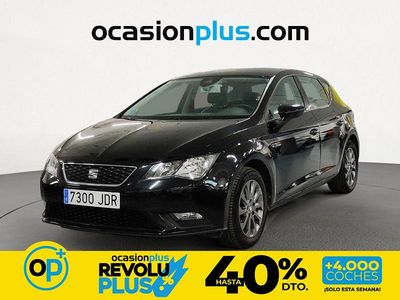 Usado Seat Leon I-Tech 110 CV (80 kW) 2015 Negro Utilitario
