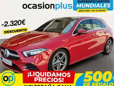 Usado Mercedes A180 AMG 136 CV (100 kW) 2019 Rojo Utilitario