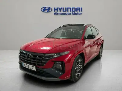 Usado Hyundai Tucson N Line 230 CV (169 kW) 2022 Granate SUV