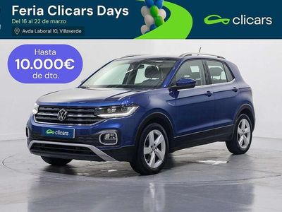 Usado VW T-Cross Sportline 110 CV (80 kW) 2022 Azul SUV