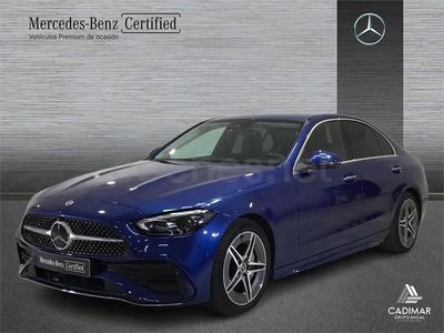 Usado Mercedes C220 200 CV (147 kW) 2022 Azul Berlina