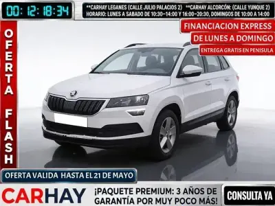Usado Skoda Karoq Ambition 150 HP (110 kW) 2021 Branco SUV