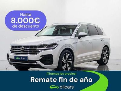 Blanco Usado 2021 VW Touareg R-line SUV | 43.690 € (Precio justo)