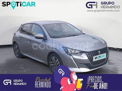 Usado Peugeot 208 Allure 100 CV (73 kW) 2021 Gris / plata Utilitario