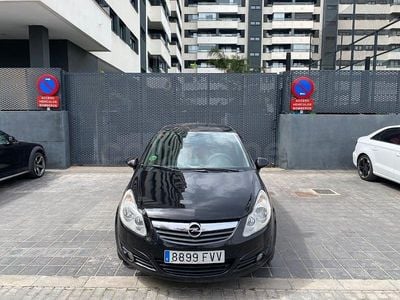 Usado Opel Corsa Enjoy 90 CV (66 kW) 2007 Negro Utilitario