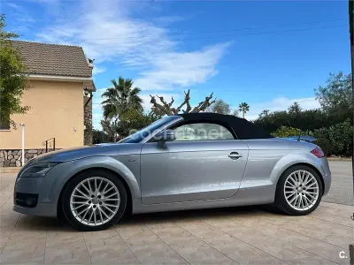 Usado Audi TT Roadster S-Line 200 CV (147 kW) 2007 Gris / plata Descapotable