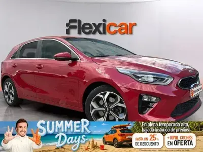 Usado Kia Ceed 136 CV (100 kW) 2021 Rojo Utilitario