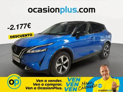 Usado Nissan Qashqai N-Connecta 158 CV (116 kW) 2023 Azul SUV