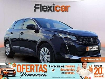 Usado Peugeot 3008 Active 131 CV (96 kW) 2021 Negro SUV