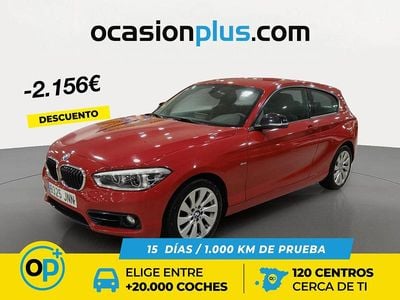 Usado BMW 118 150 CV (110 kW) 2016 Rojo Utilitario