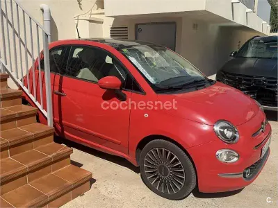 Usado Fiat 500 Lounge 69 CV (50 kW) 2018 Rojo Berlina