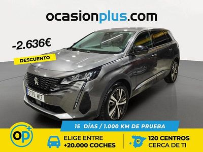 Usado Peugeot 5008 Allure 130 CV (95 kW) 2022 Gris SUV