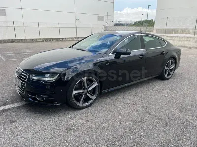Usado Audi A7 Sportback Exclusive 333 CV (244 kW) 2015 Negro Utilitario