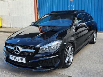Käytetty Mercedes CLA220 Shooting Brake AMG line 177 HP (130 kW) 2016 Musta Farmari