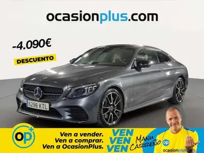 Usado Mercedes C300 258 CV (189 kW) 2019 Gris Coupe