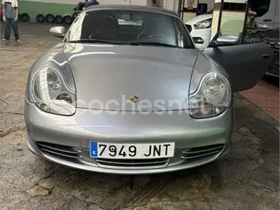 Usado Porsche Boxster S 266 CV (195 kW) 2004 Gris / plata Descapotable