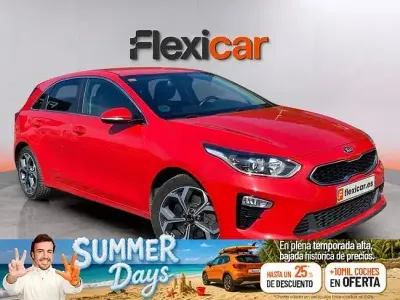 Usado Kia Ceed 120 CV (88 kW) 2019 Rojo Utilitario