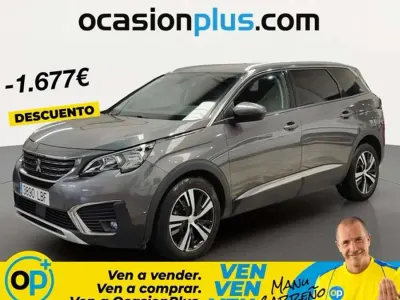 Usado Peugeot 5008 Allure 131 CV (96 kW) 2019 Plateado SUV
