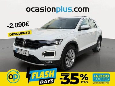 Usado VW T-Roc Advance 150 CV (110 kW) 2021 Blanco SUV