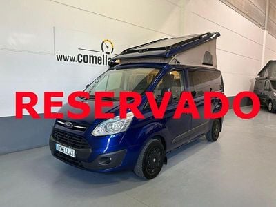 Usado Ford Transit Custom Trend 155 CV (114 kW) 2016 Azul Familiar