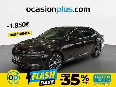 Marrón Usado 2018 Skoda Superb LAURIN & KLEMENT Berlina | 20.350 € (Un poco caro)