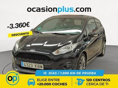 Negro Usado 2017 Ford Fiesta ST-Line Utilitario | 9630 € (Buen precio)