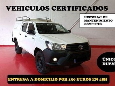 Usado Toyota HiLux 150 CV (110 kW) 2021 Blanco Pickup/Camioneta