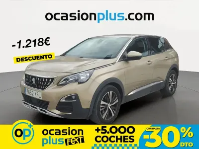 Brugt Peugeot 3008 Allure 130 HK (95 kW) 2017 Beige SUV