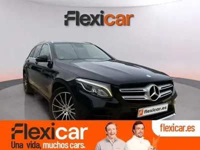 Usado Mercedes GLC220 170 CV (125 kW) 2016 Negro SUV
